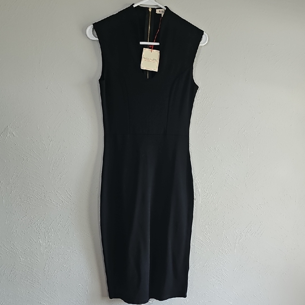 Rolla Coster Classic Black Midi Dress